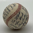 MLB Baseball St Louis Cardinals Autographed Team Ball Steve Carlton Lou Brock
