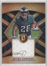 2019 Panini Gold Standard Newly Minted Memorabilia 166/199 Miles Sanders 0r2f