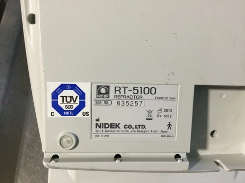 NIDEK RT-5100 MONITOR TESTA RIFRATTORE FOROTTERO AUTOMATICO - Foto 2 di 2