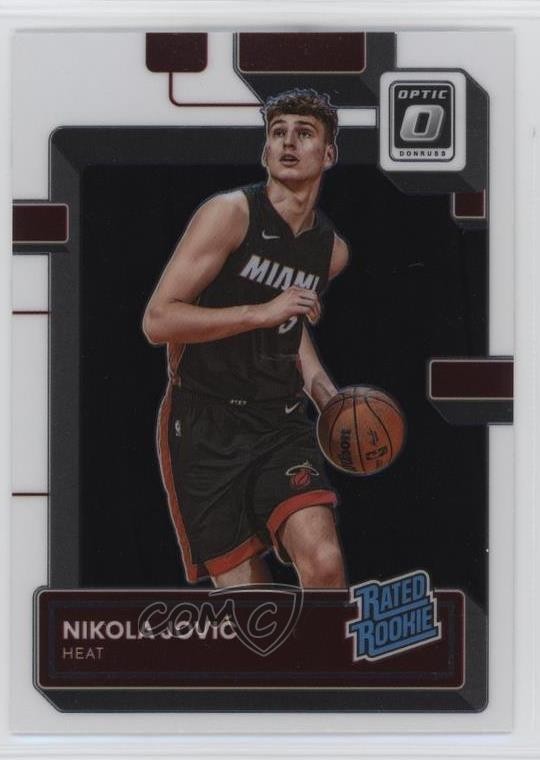 2022-23 Panini Donruss Optic Rated Rookie Nikola Jovic #224 0z6o