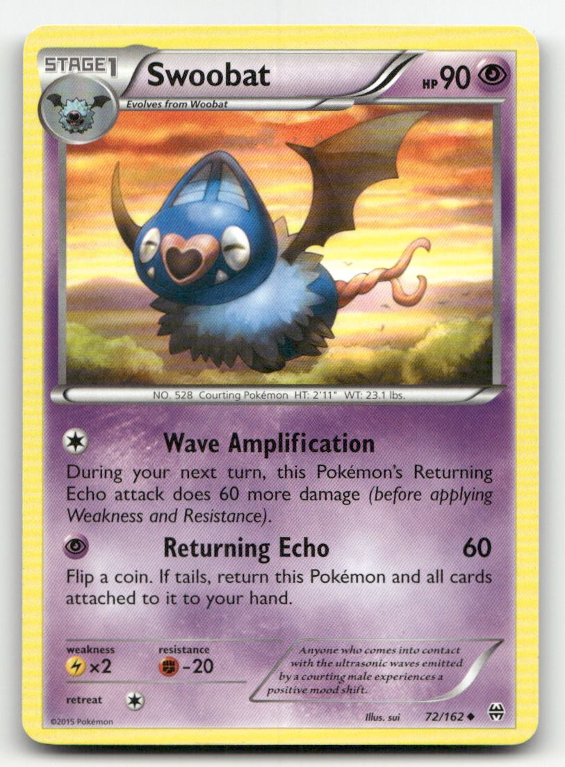 Swoobat [BKT - 72/162 Pokemon]