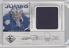 2012 Panini Limited Freshman Materials 10/10 Jussi Rynnas #FJ-JR Jumbo Patch 1q2