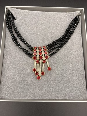 Heidi Daus An Affair to Remember Red Necklace with Ext