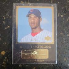 2003 Upper Deck Classic Portraits MLB Proteges Gold 12/25 Felix Sanchez #148 0b5
