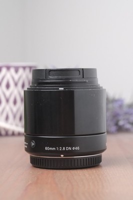 Sigma 60mm f/2.8 DN Art Lens Micro Four Thirds Mount (MFT) w/Caps