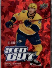 2022-23 Upper Deck Allure Hockey - Iced Out - Red /299 #IO-5 Tanner Jeannot - Na