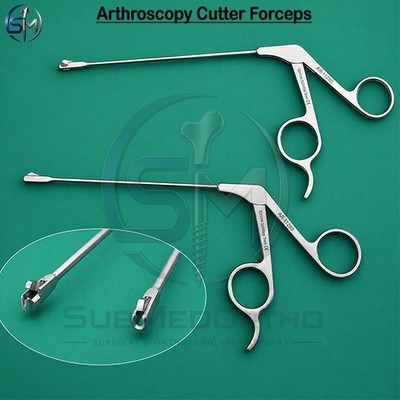 Premium 2 Pcs Arthroscopic Fiber Tape Cutter Forceps   Orthopedic Instrument
