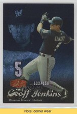 2006 Flair Showcase Legacy Blue 122/150 Geoff Jenkins #199 READ 0af