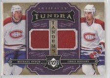2007-08 Artifacts Tundra Tandems Metallic Purple Michael Ryder Chris Higgins 1o3