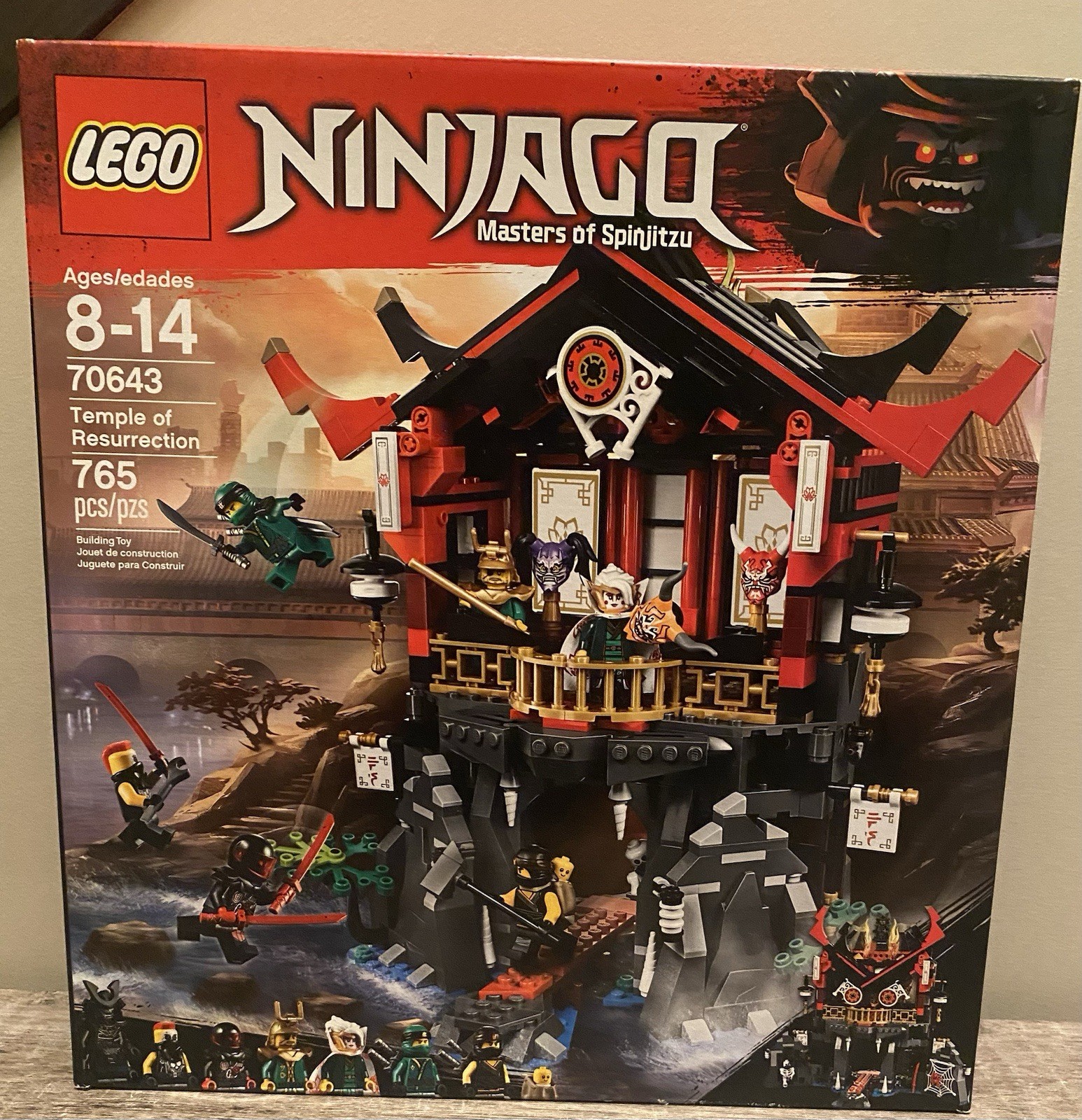 Lego Temple of Resurrection 70643 Ninjago Brand New Sealed Box Lloyd Garmadon