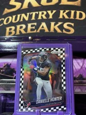 2025 Panini Prizm Danielle Hunter Black And White Checkerboard