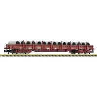 Fleischmann 6660078 N Rungenwagen Res Mit Drahtrollen, Cd, Ep. V - Vi N + Neu