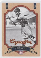 2012 Panini Cooperstown Lloyd Waner #53 HOF 0f4