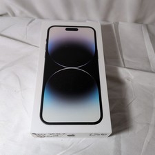 Apple iPhone 14 Pro Max 256GB A2651 Space Black BOX ONLY Paperwork And Sticker