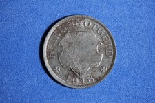 1918 German States Pforzheim 10 Pfennigs Iron Coin #M23411