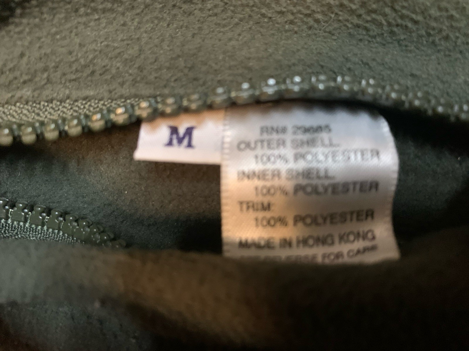 Pendleton Vest Men's Medium Reversible Fleece Oli… - image 3