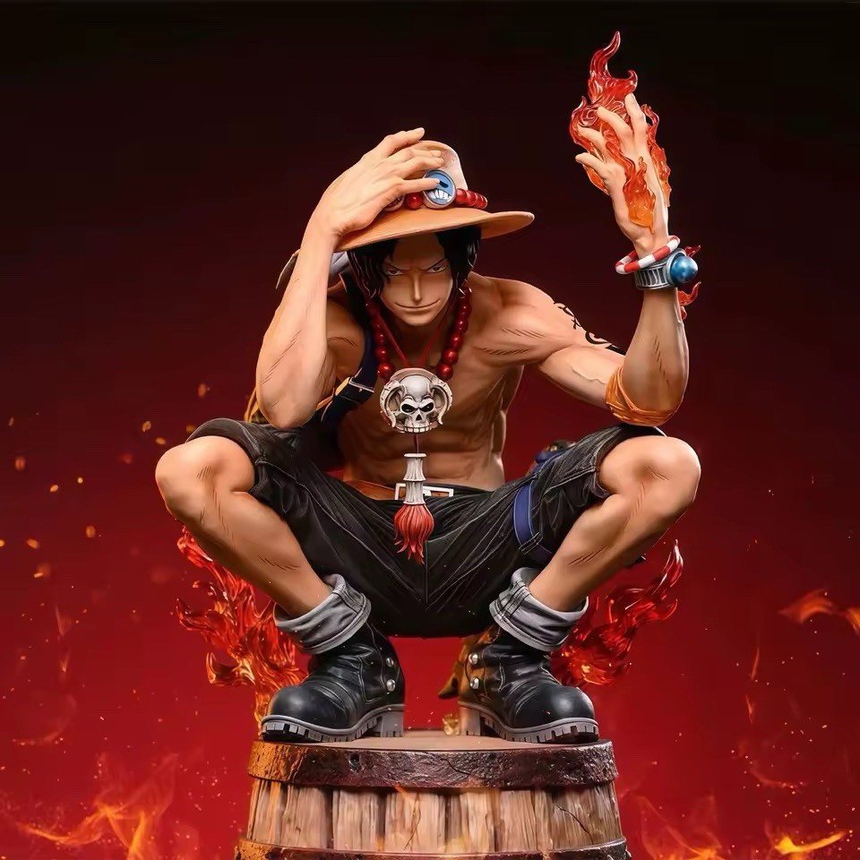 Figurine Ace One Piece de 20 cm en PVC haute finition de collection