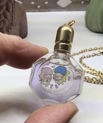 Parfum Kette Hello Kitty Sanrio  Blumenkinder  Rarität Schmuck Flakon Sammler 