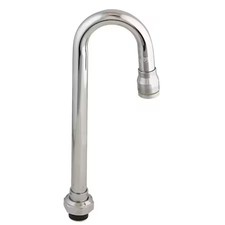 T&S Brass 132X Swivel Gooseneck Spout, Faucet, 9.125 In L