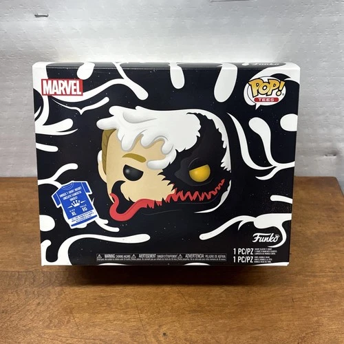 Funko Pop! and Tee Marvel Anti-Venom Glow in the Dark European Version Sealed XL