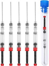 5-Pack Fountain Pen Ink Syringe Fillers with Storage Tube   Spring Converter f
