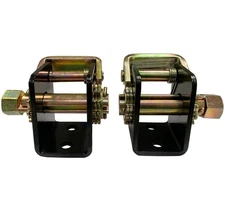 1 Pc Left and Right 2" Tow Dolly Lashing Winch Truck Rack Tie Down Strap Binder