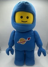 Lego Classic Space Benny Plush Stuffed Toy Blue Astronaut Minifigure 12"