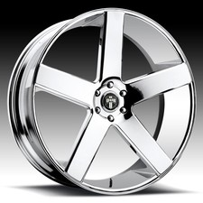 Dub S115 Baller Chrome 24x10 5x5 19mm S11524007319