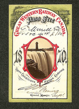 Great Western Railway - Railroad Annual Pass with Photographs - 1870 - RARE