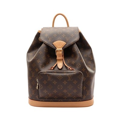 LOUIS VUITTON Montsouris MM Backpack Monogram Canvas Brown M11197
