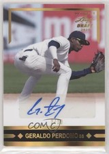2020 Leaf Ultimate Draft Gold Spectrum 2/10 Geraldo Perdomo #GLR-GP1 Auto 1j2