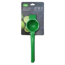 Lemon or Lime Manual Squeezer, Citrus Juicer for Max Extraction, Green
