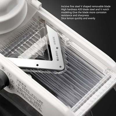 Fruit And Vegetable Slice Cutter Stainless Steel Lemon Potato Slicing Tool SET