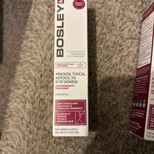 BosleyMD Minoxidil 5 Foam for Women Hair Regrowth Treatment