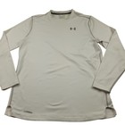 Under Armour ColdGear Fitted Long Sleeve Baselayer Shirt Mens XL White