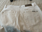 PETER NYGARD JEANS- HI-RISE TRUE SKINNY-SZ. MED-10-12- WHITE - STRETCH — photo 4