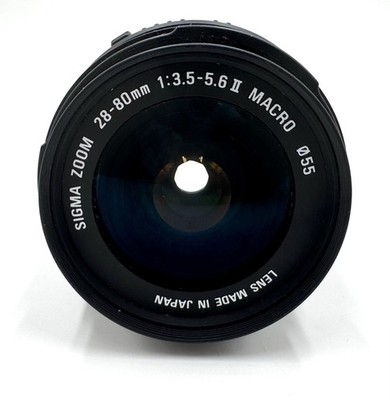 Sigma 28-80mm f/3.5-5.6 II Aspherical Macro Zoom Lens w/ Sigma Mount - Tested