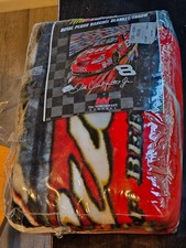 Dale Earnhardt Jr. Royal Plush NASCAR BLANKET 50