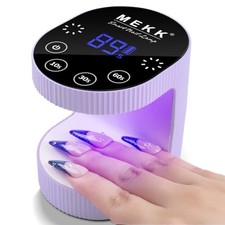 24W Cordless Mini UV LED Nail Lamp with Touch Control  Auto Sensor
