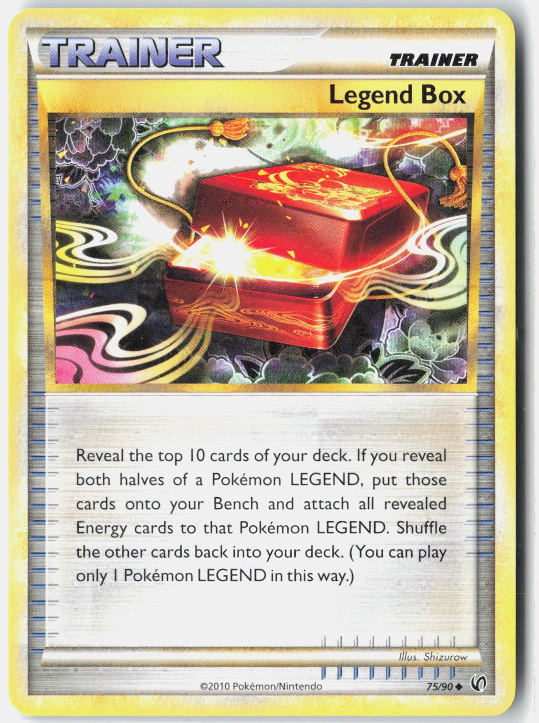 Legend Box Undaunted 75/90 Pokemon Card