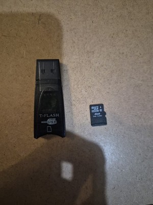  T-Flash USB Micro SD Kartenleser + 4GB SanDisk MicroSD Modding Speicher Kit