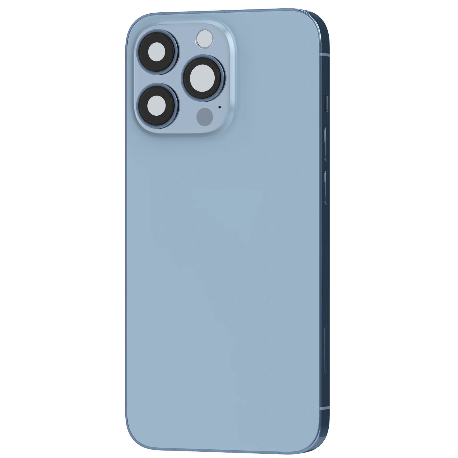 Cadre bleu clair iPhone 13 Pro Max Clappio pour réparer votre téléphone du quotidien