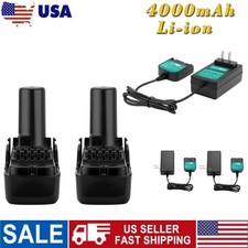 10.8V 4000mAh Li-ion battery/Charger for Hitachi 331065,BCL1015,BCL1015S,CR 10DL