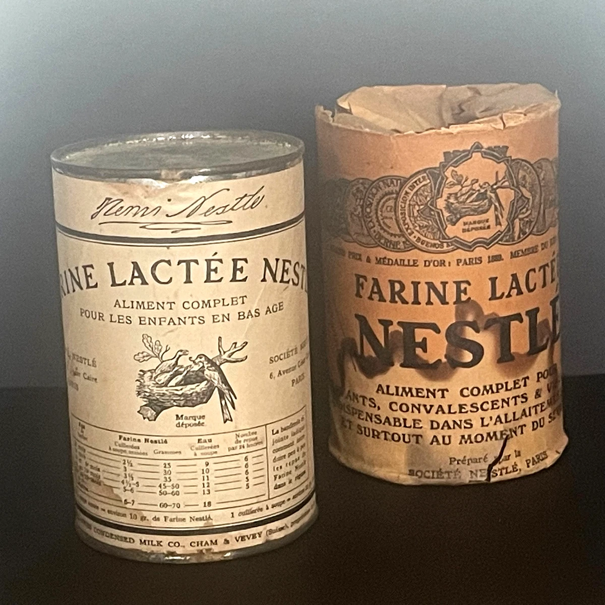 Boîte Publicitaire Vintage Nestlé Des Années 1950 - Parfait état, Collection