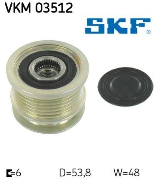 SKF VKM03512 Generatorfreilauf Freilauf Generator FüR Opel-image