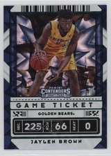 2020 Panini Contenders Draft Picks Game Ticket Green Explosion Jaylen Brown 0zg6