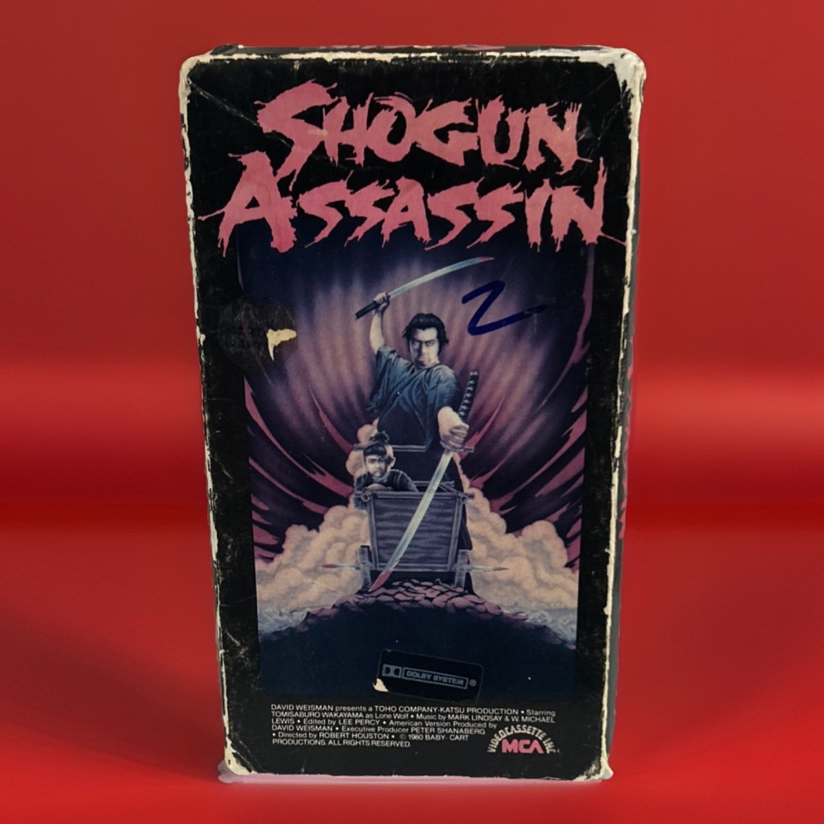 Shogun Assassin VHS 1981 MCA Original Cult Samurai Lone Wolf Rare