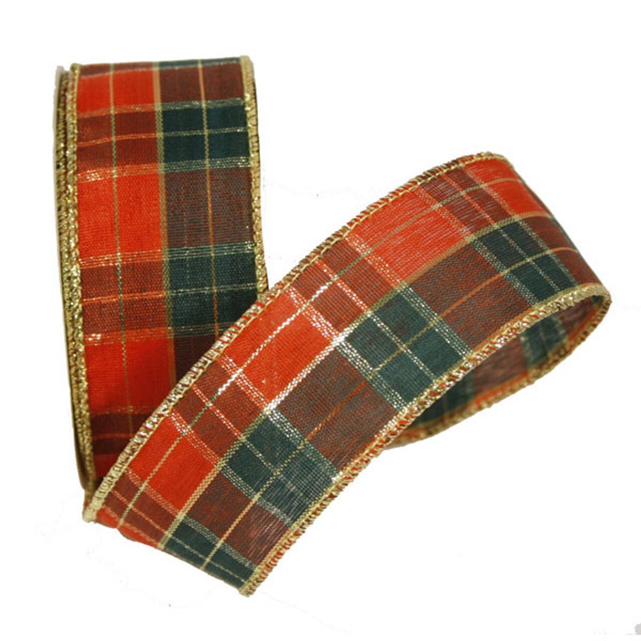 Festive Christmas Tartan Ribbon 38mm Wide on a 9m Roll