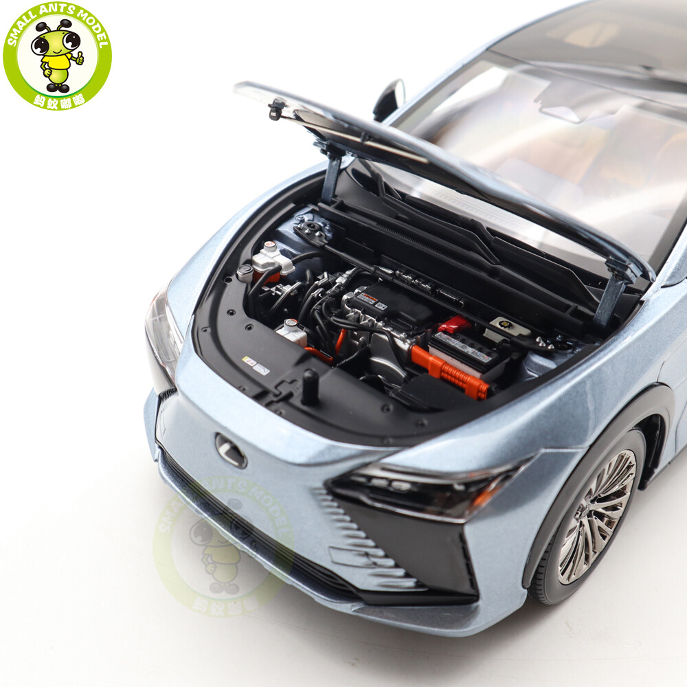1/18 Toyota Lexus RZ 450e Blue Diecast Model Cars Toys Gifts For