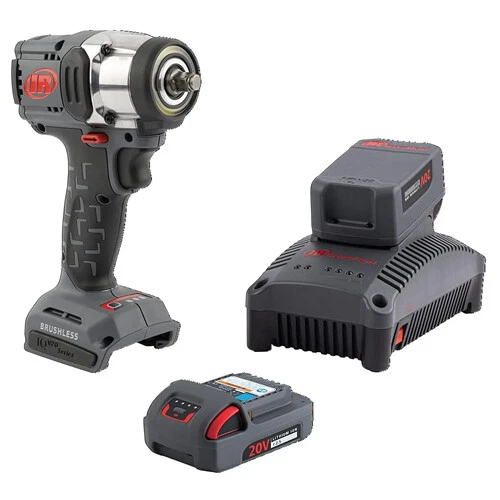 Ingersoll Rand W3131-K22 20V 3/8" Impact Wrench Kit, 400 ft-lbs, Brushless